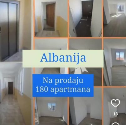 Novo – Novo – Novo – Apartmani u Albaniji u čuvenom letovalištu