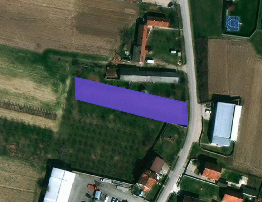 Tri parcele ukupne površine od  14304 m2 -Letnjikovac ,Šabac