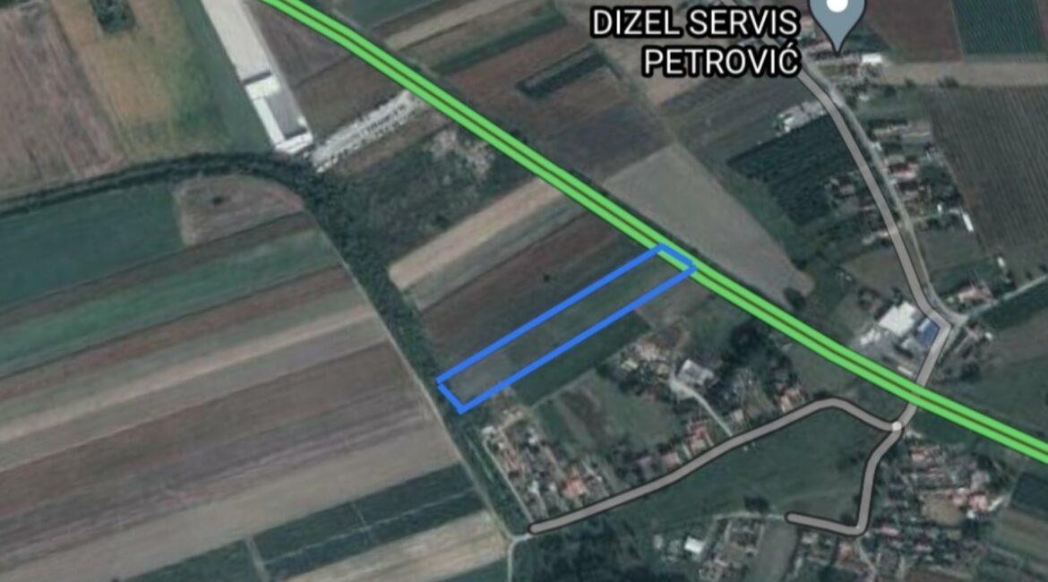 ODLIČNA LOKACIJA ! Parcela od 64 ara u Majuru – obilazni put Šabac – Loznica
